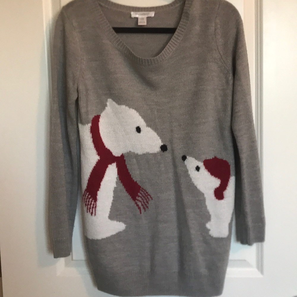 Motherhood Maternity Christmas Sweater